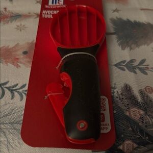 McCormick Red and Black Avocado Slicer